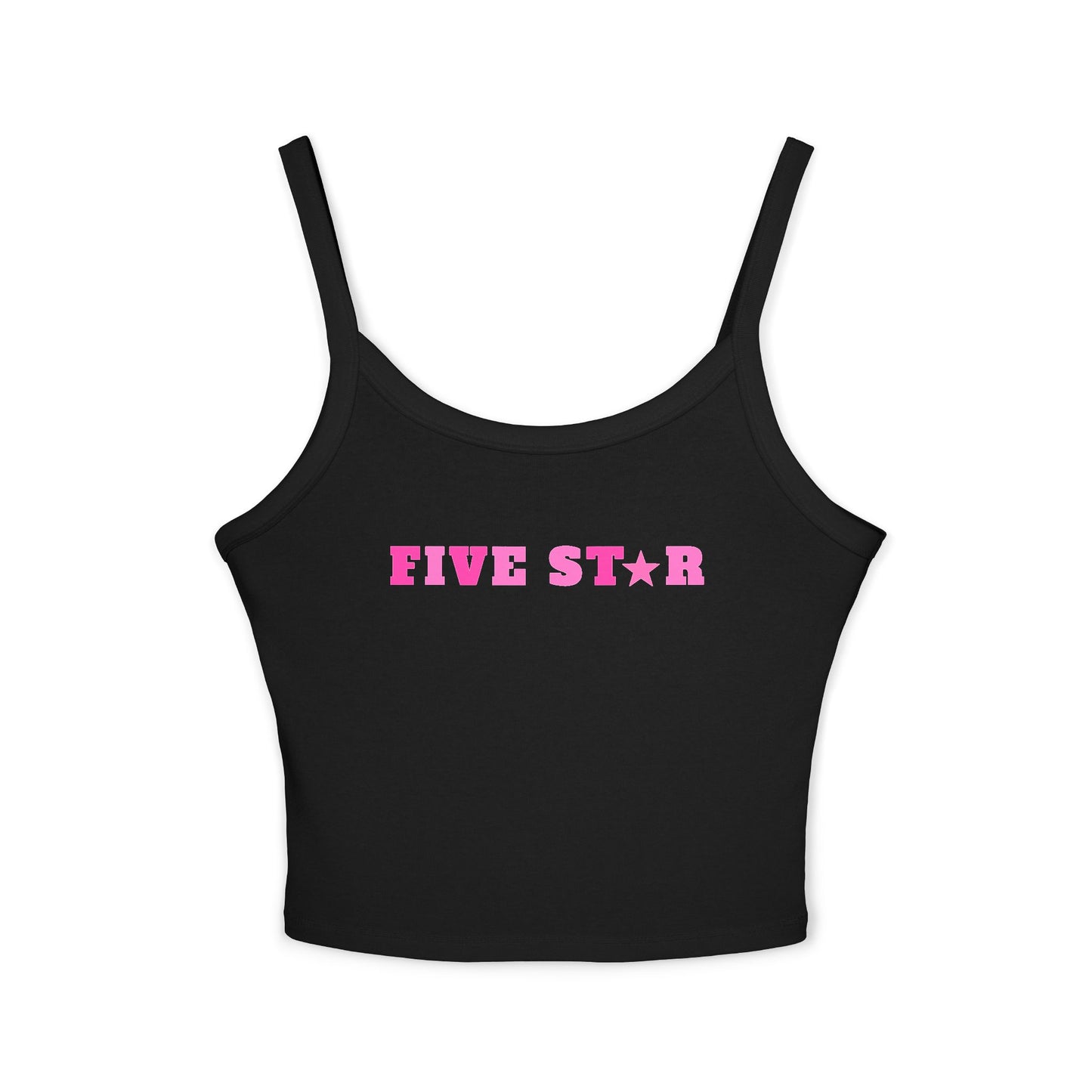FIVE STAR Spaghetti Strap Tank Top