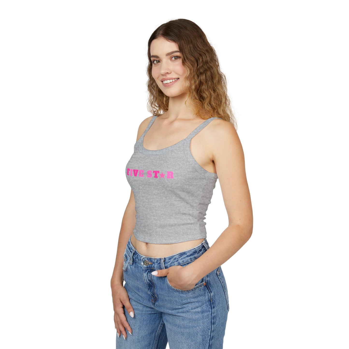 FIVE STAR Spaghetti Strap Tank Top