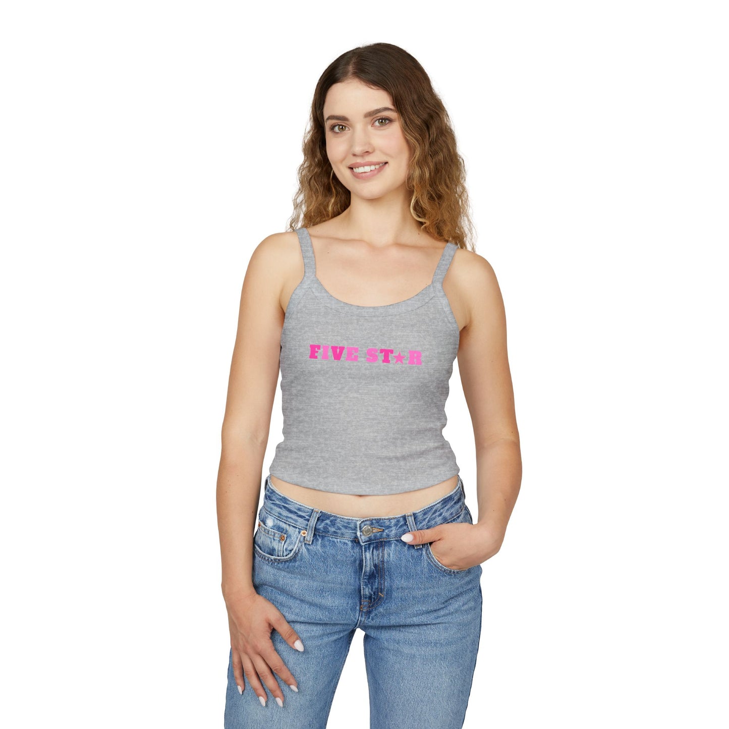 FIVE STAR Spaghetti Strap Tank Top