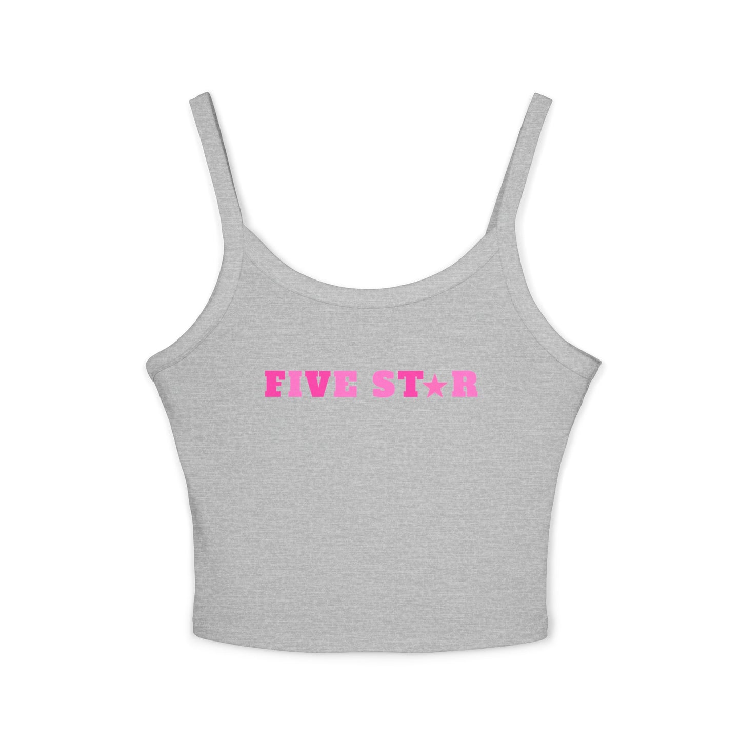 FIVE STAR Spaghetti Strap Tank Top