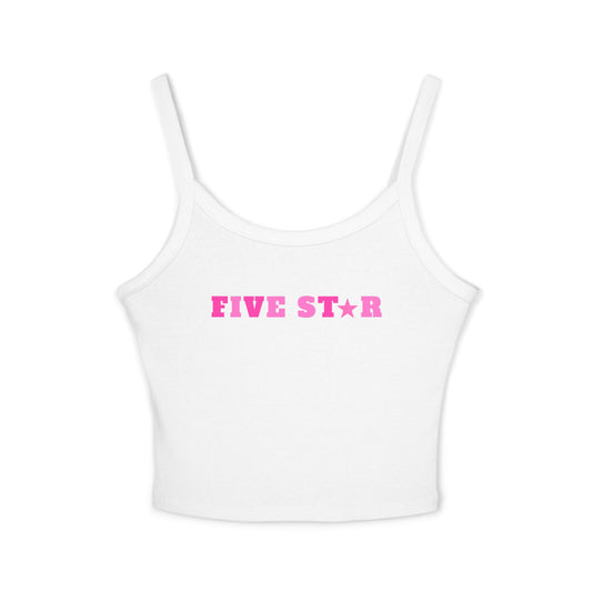 FIVE STAR Spaghetti Strap Tank Top