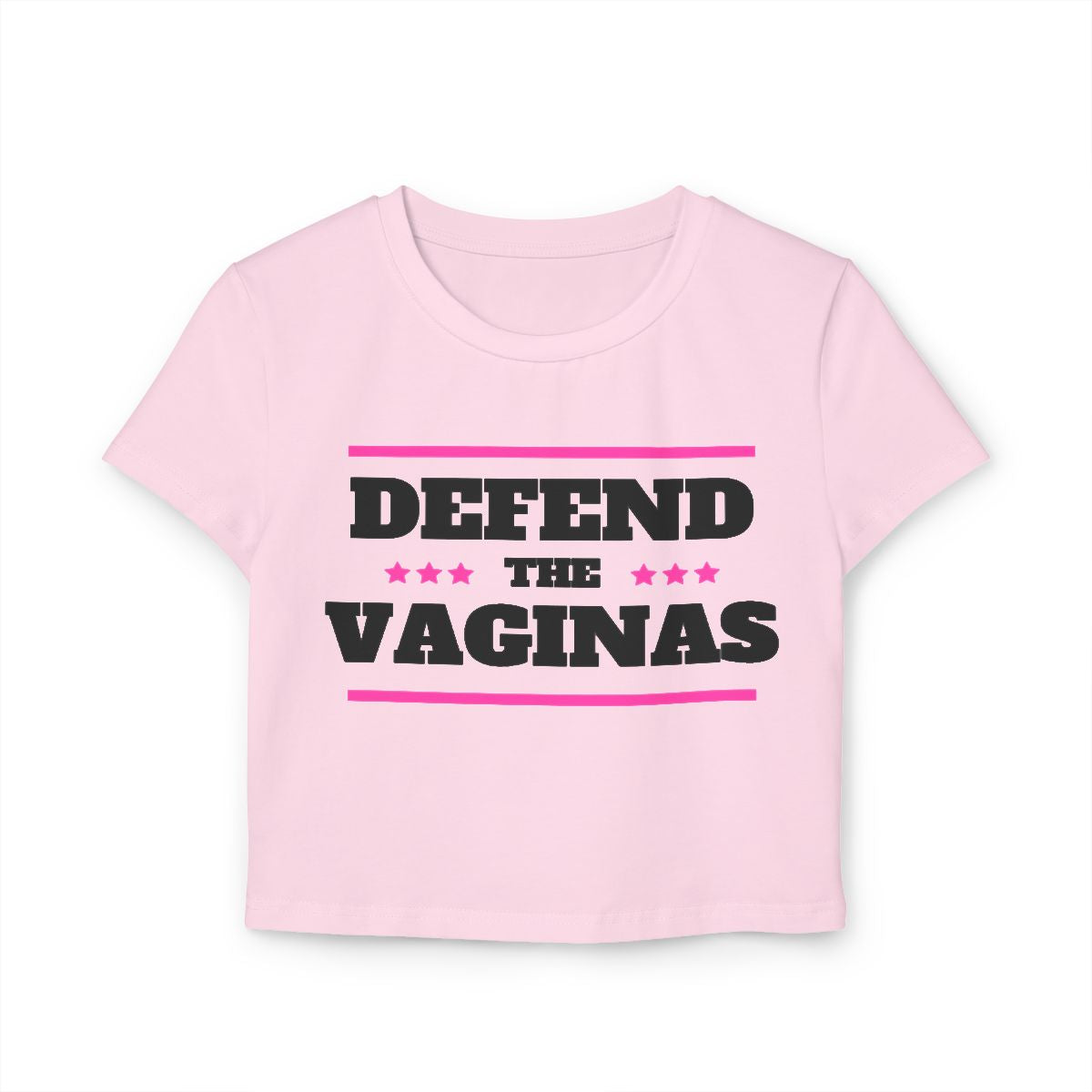 "Defend the Vaginas" Baby Crop Top